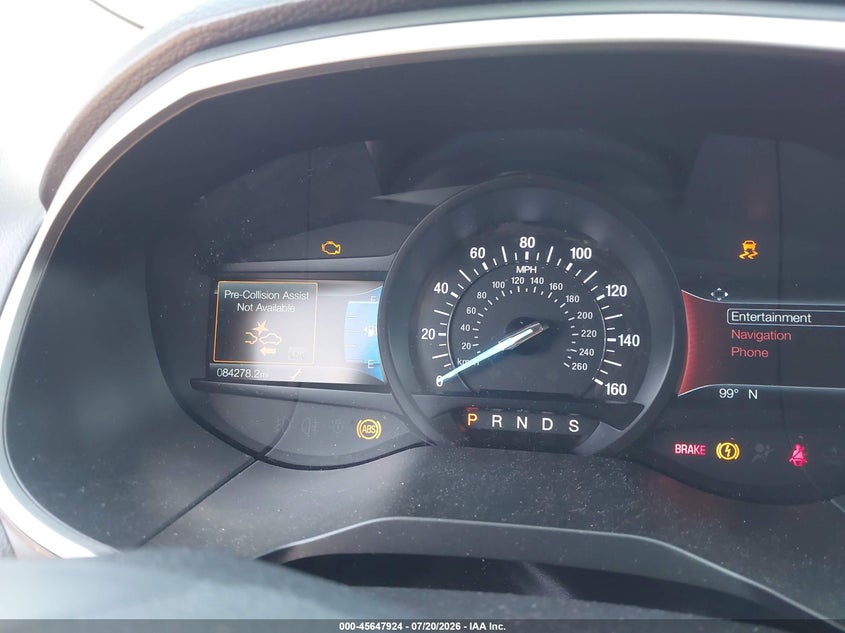 2020 Ford Edge Sel VIN: 2FMPK3J96LBA42873 Lot: 45647924
