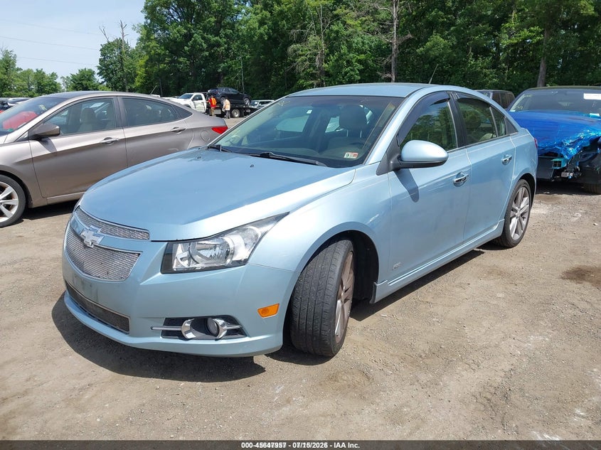 2012 Chevrolet Cruze, Engine Damage, IAAI, VIN 1G1PH5SC3C7182597 — photo 2