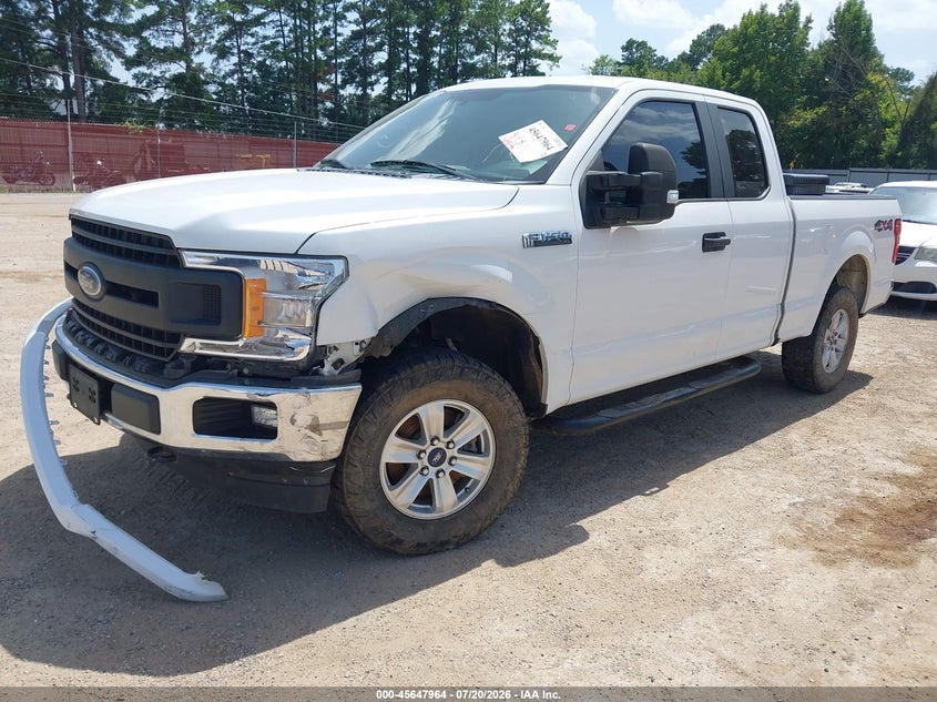 2018 Ford F-150, Front End, IAAI, VIN 1FTEX1EP0JKF21187 — photo 2