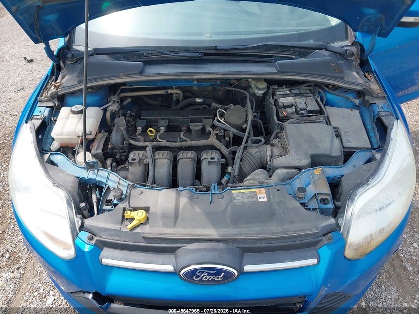 2013 Ford Focus Se VIN: 1FADP3F2XDL209666 Lot: 45647965