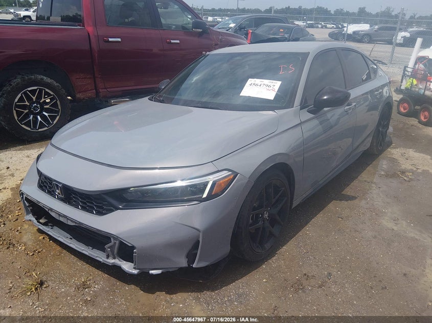2025 HONDA CIVIC SEDAN auction photo 2