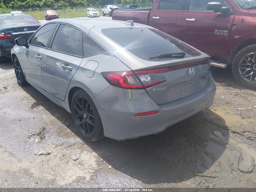 2025 HONDA CIVIC SEDAN auction photo 3