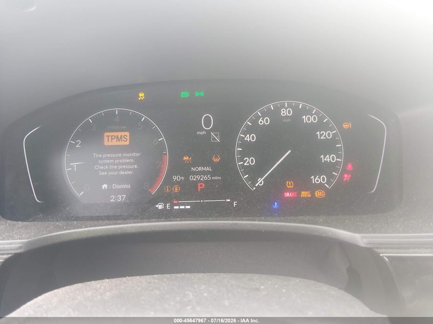2025 HONDA CIVIC SEDAN auction photo 7