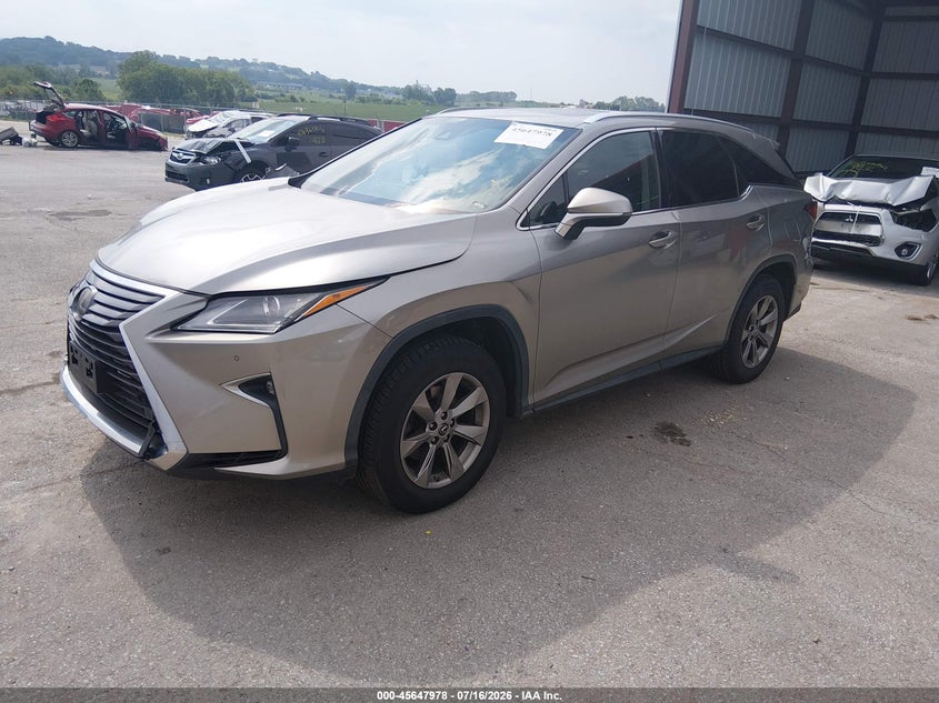 Vin: jtjdzkca2j2007669, lot: 46146533, lexus rx 350l premium 20182