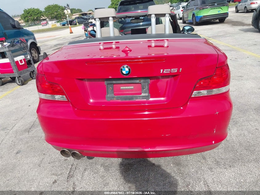 2009 BMW 128I VIN: WBAUL735X9VJ75359 Lot: 45647982
