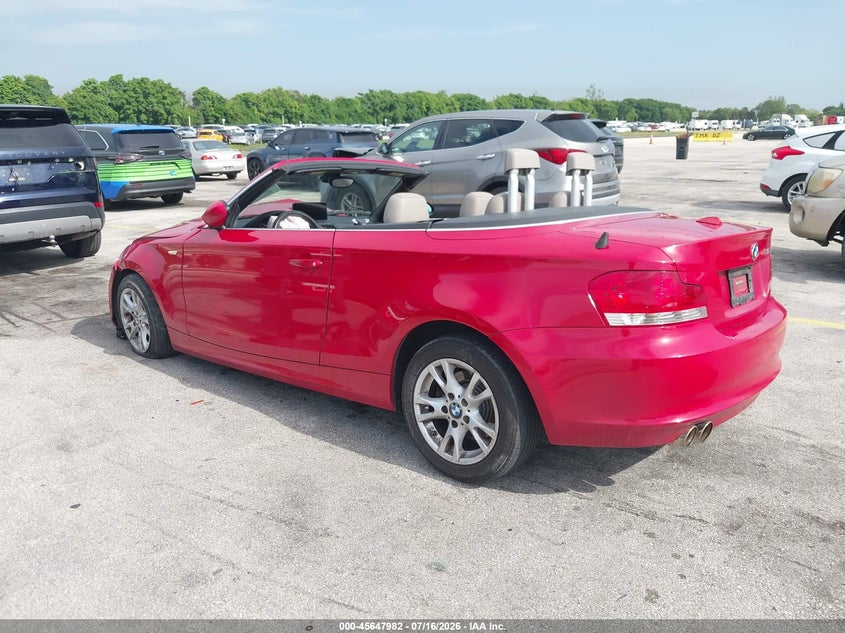 2009 BMW 128I VIN: WBAUL735X9VJ75359 Lot: 45647982