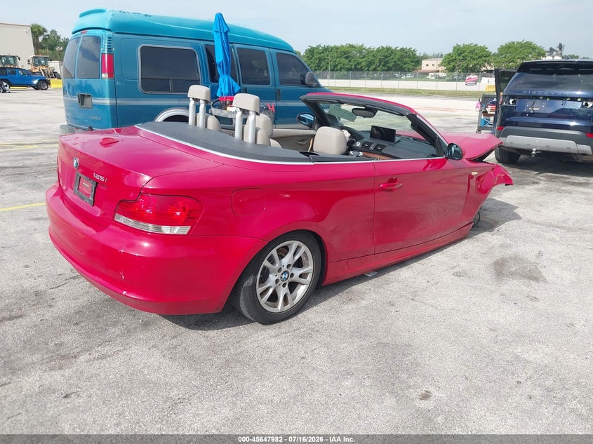 2009 BMW 128I VIN: WBAUL735X9VJ75359 Lot: 45647982