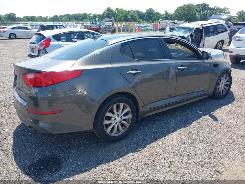 Vin: 5xxgn4a70fg403132, lot: 46146557, kia optima ex 20154