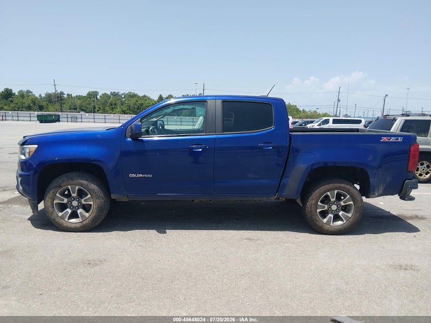2015 Chevrolet Colorado 2Wd Z71 VIN: 1GCGSCE37F1211552 Lot: 45648024