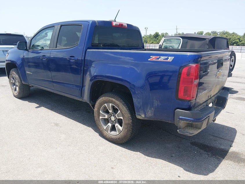 2015 Chevrolet Colorado 2Wd Z71 VIN: 1GCGSCE37F1211552 Lot: 45648024