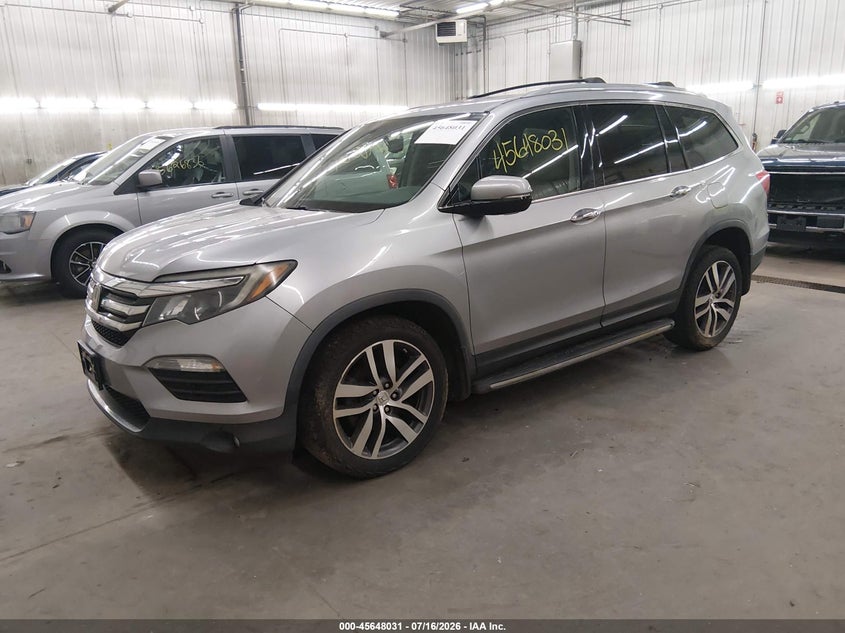 Vin: 5fnyf6h95gb026824, lot: 46146586, honda pilot touring 20162