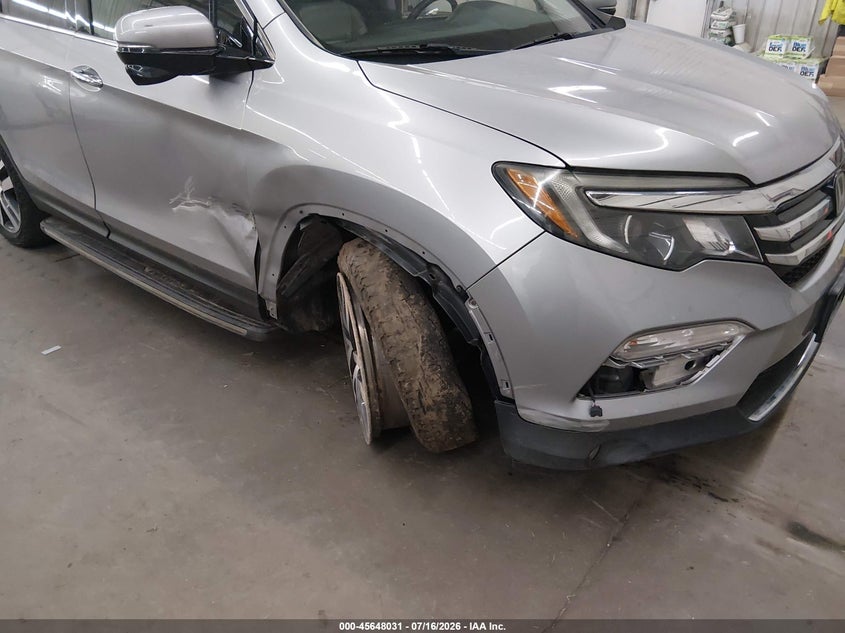 HONDA PILOT 2016 VIN 5FNYF6H95GB026824