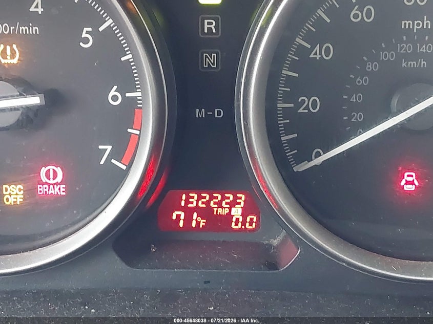 2010 Mazda Mazda6 I Touring VIN: 1YVHZ8CH2A5M44780 Lot: 45648038