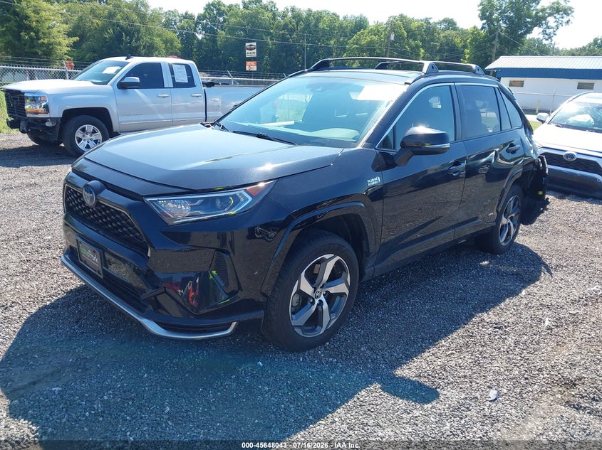 2021 TOYOTA RAV4 PRIME auction photo 2