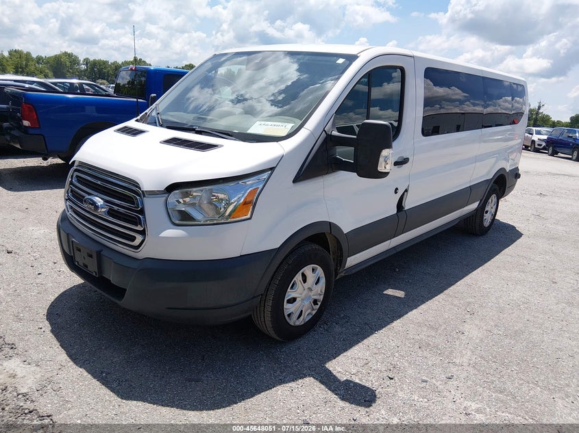Vin: 1fbzx2zm3fkb27962, lot: 46146606, ford transit-350 xlt 20152