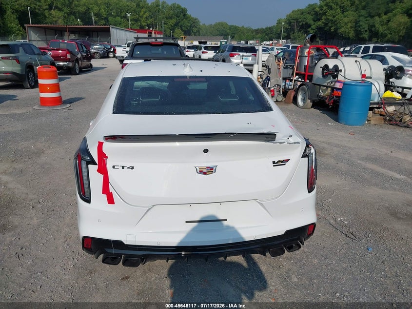 2026 CADILLAC CT4-V SEDAN 3.6L V-6 DI, DOHC, VVT, TURBO, 472HP