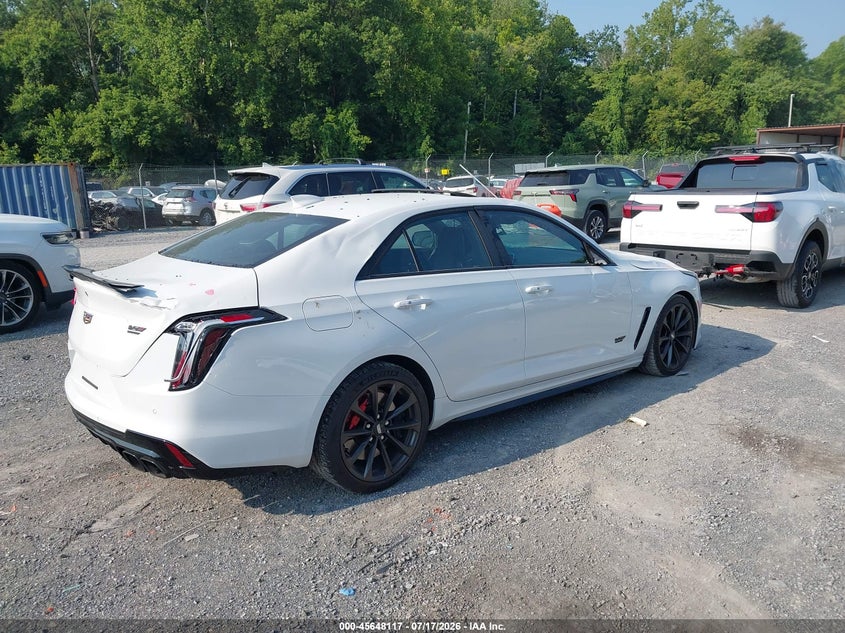 Vin: 1g6d75rp6t0410027, lot: 46146672, cadillac ct4-v v-series blackwing rwd 20264
