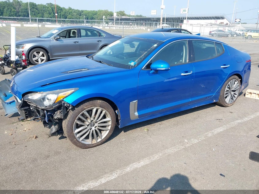 Vin: knae15la8j6032114, lot: 46146687, kia stinger 20182