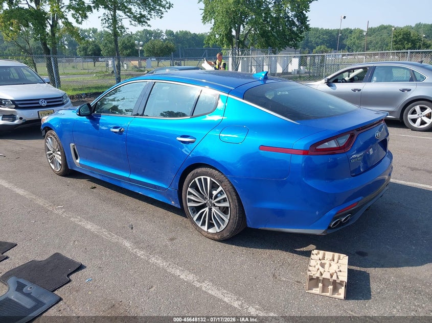 Vin: knae15la8j6032114, lot: 46146687, kia stinger 20183