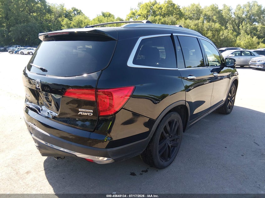 Vin: 5fnyf6h94jb063547, lot: 46146689, honda pilot touring 20184
