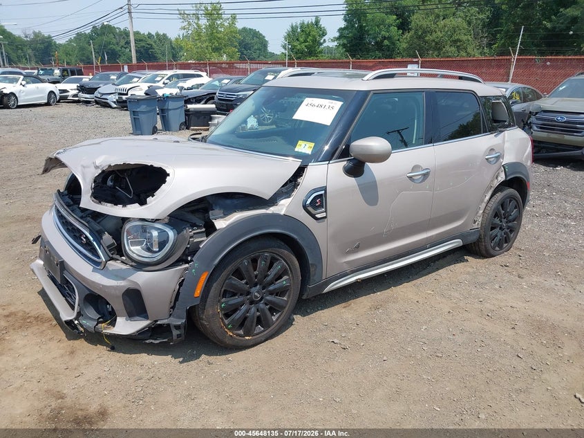 2022 Mini Countryman Cooper S VIN: WMZ83BR05N3N26798 Lot: 45648135