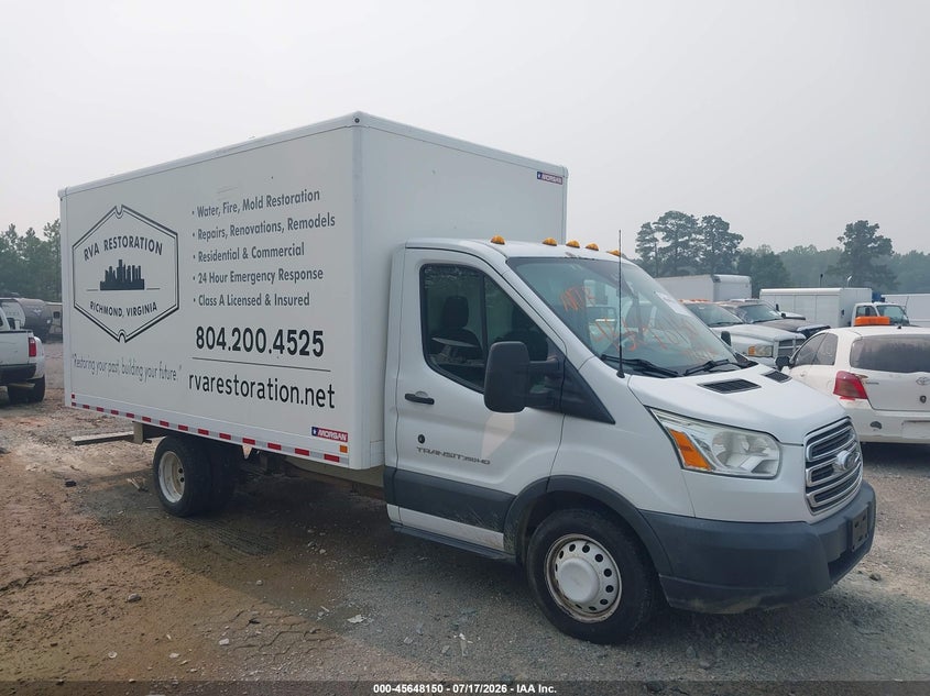 2016 Ford Transit-350 Cutaway VIN: 1FDWS8PM9GKA44889 Lot: 45648150