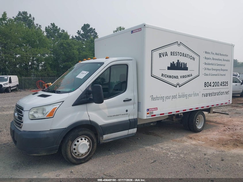 2016 Ford Transit-350 Cutaway VIN: 1FDWS8PM9GKA44889 Lot: 45648150