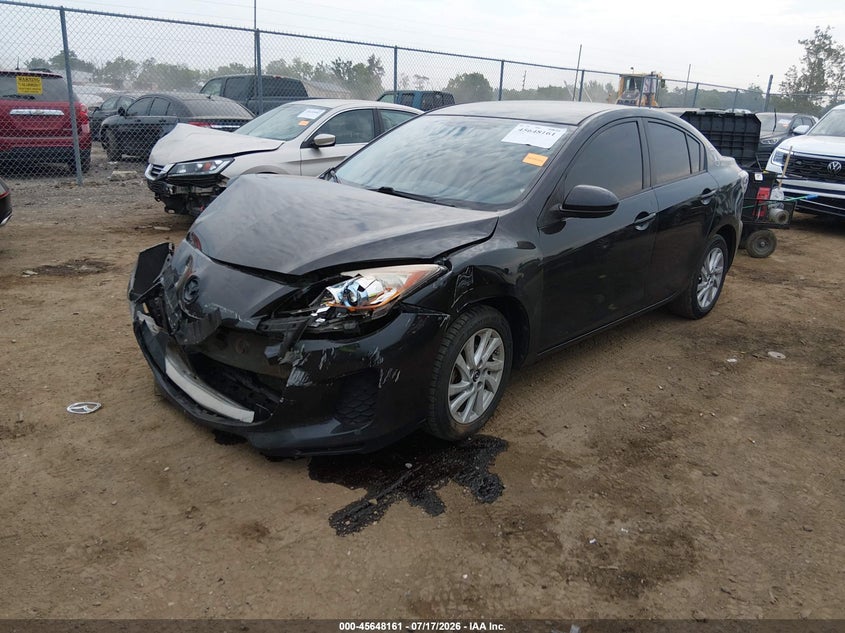 Vin: jm1bl1vp6d1804055, lot: 46146716, mazda mazda3 i touring 20132