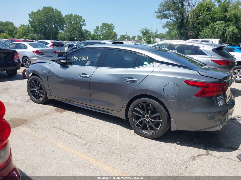 Vin: 1n4aa6ap7jc379617, lot: 46146718, nissan maxima 3.5 platinum/3.5 s/3.5 sl/3.5 sr/3.5 sv 20183