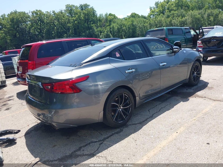 Vin: 1n4aa6ap7jc379617, lot: 46146718, nissan maxima 3.5 platinum/3.5 s/3.5 sl/3.5 sr/3.5 sv 20184