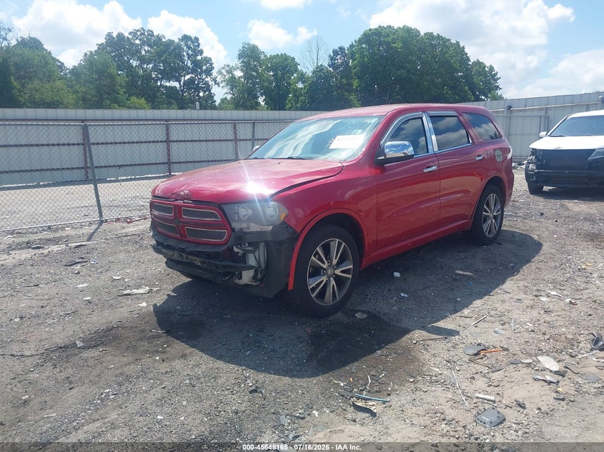2013 Dodge Durango Sxt VIN: 1C4RDHAG2DC658297 Lot: 45648165