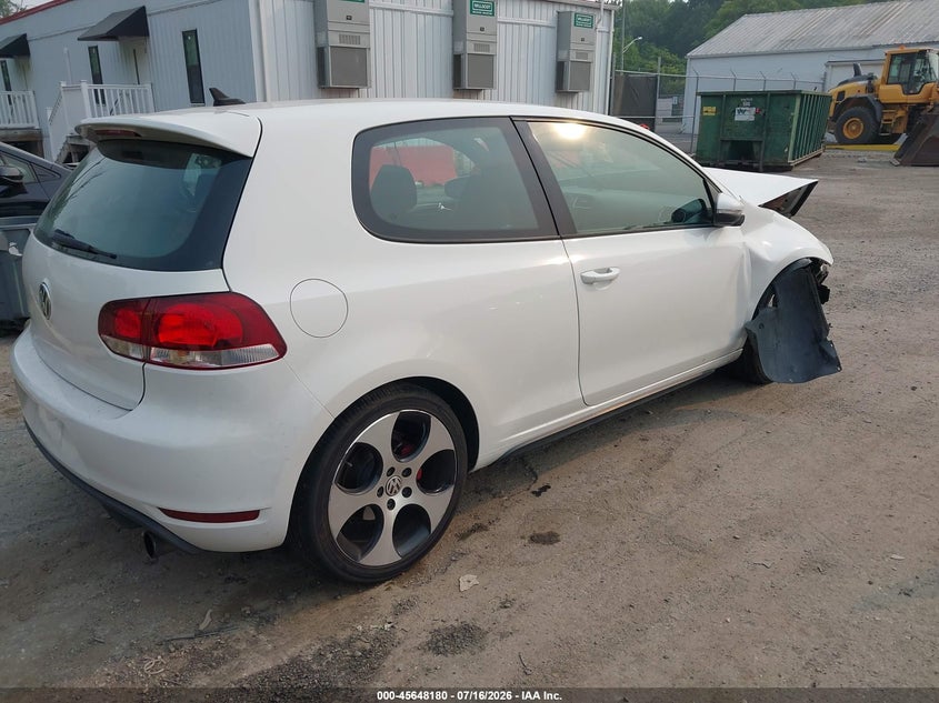 Vin: wvwed7aj4dw116394, lot: 46146735, volkswagen gti 2-door 20134