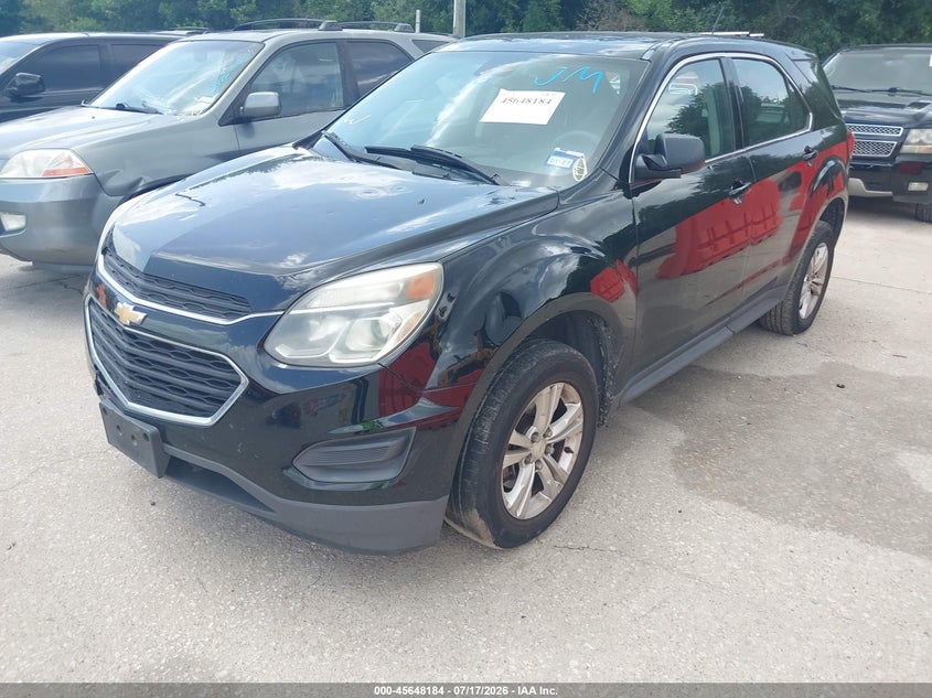 Vin: 2gnalbek6h1535021, lot: 46146739, chevrolet equinox ls 20172