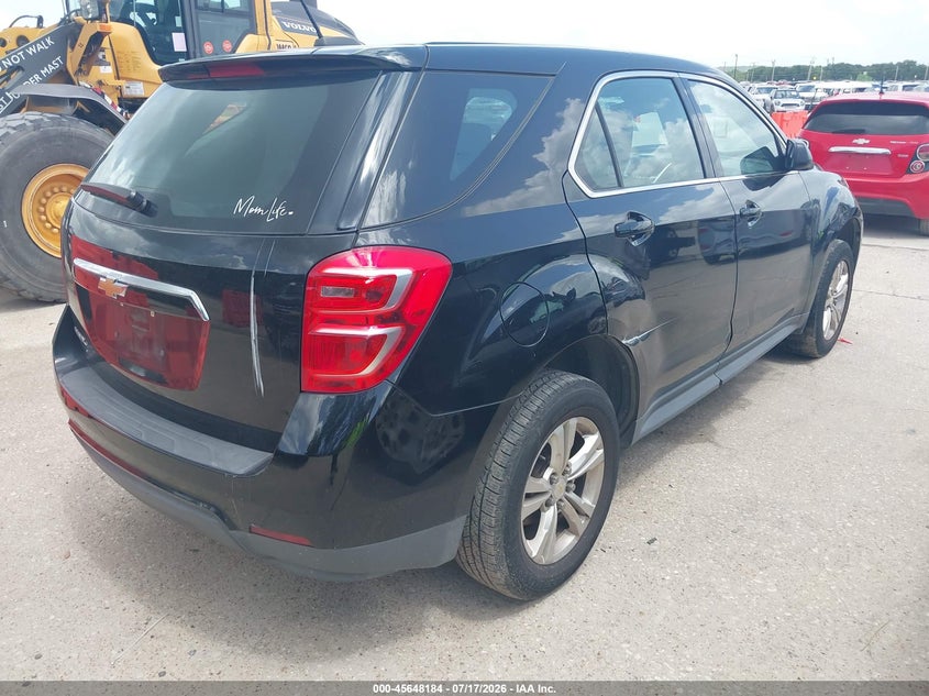 Vin: 2gnalbek6h1535021, lot: 46146739, chevrolet equinox ls 20174