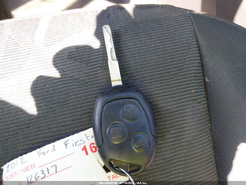 2012 Ford Fiesta Se VIN: 3FADP4BJ1CM198492 Lot: 45648196