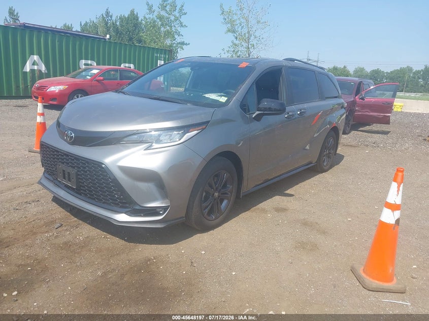 Vin: 5tdxskfcxts240096, lot: 46146752, toyota sienna xse 20262