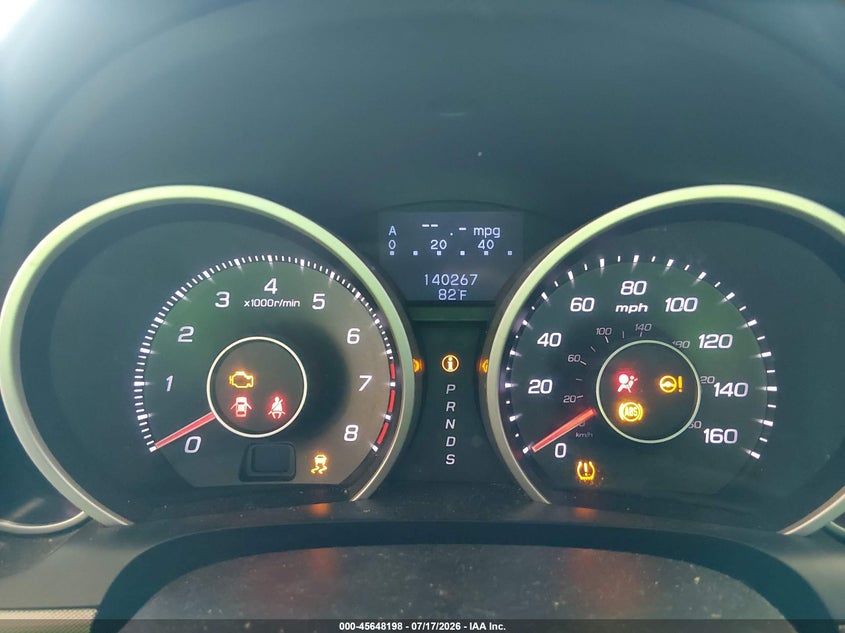 2012 ACURA TL auction photo 7