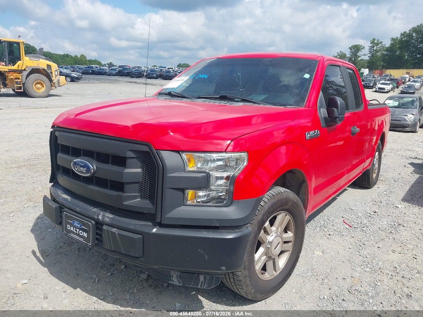 2016 Ford F-150, Right Front, IAAI, VIN 1FTEX1C8XGFC75150 — photo 2