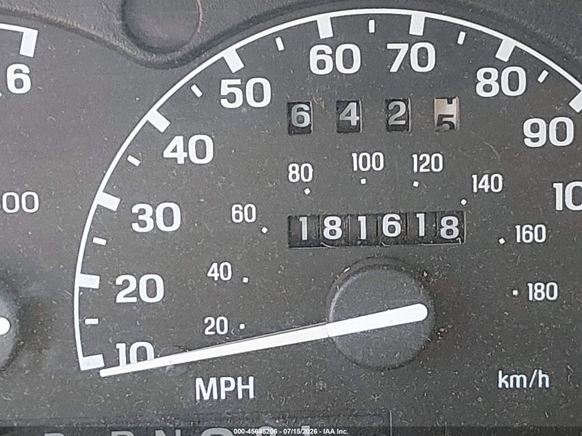1998 Ford Ranger Splash/Xl/Xlt VIN: 1FTZR15U3WPA09998 Lot: 45648206