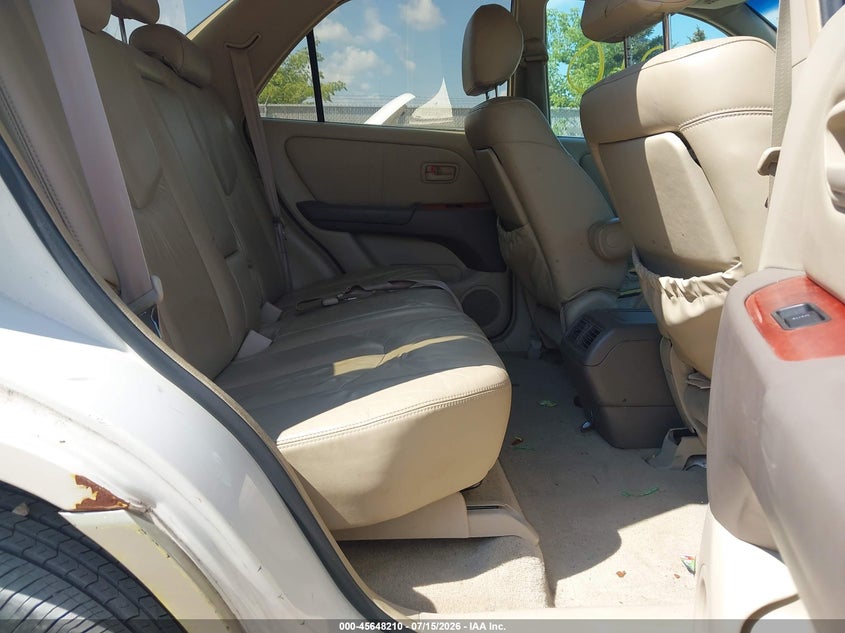 2000 LEXUS RX 300 auction photo 7