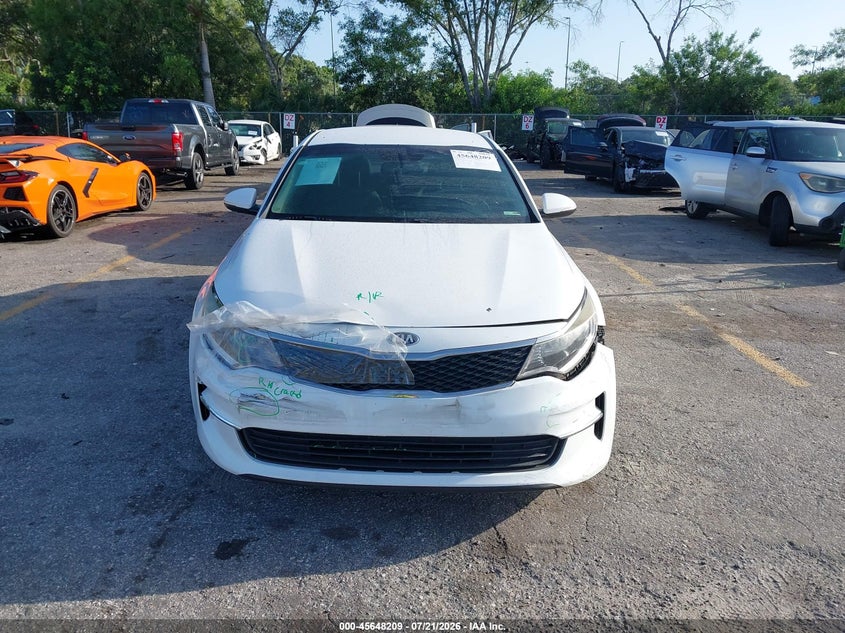 2018 Kia Optima Lx VIN: 5XXGT4L36JG244528 Lot: 45648209