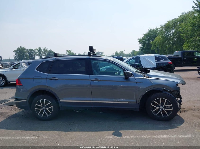 2021 Volkswagen Tiguan 2.0T Se/2.0T Se R-Line Black/2.0T Sel VIN: 3VV2B7AX8MM009590 Lot: 45648224