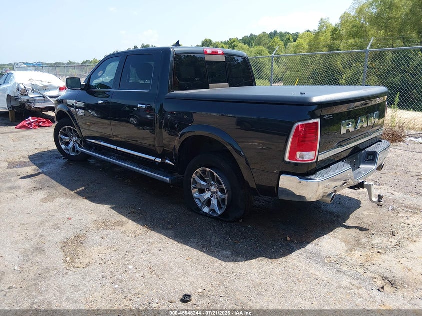 Vin: 1c6rr7pt6js174500, lot: 46146799, ram 1500 limited  4x4 5'7 box 20183
