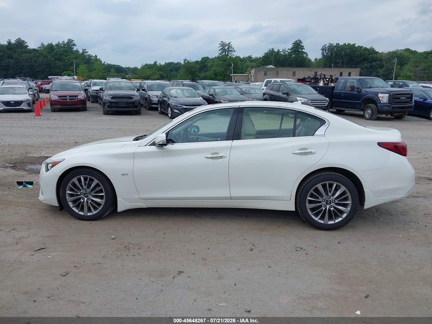 2020 Infiniti Q50 Luxe Awd VIN: JN1EV7AR9LM251287 Lot: 45648267