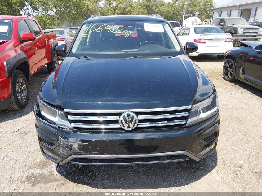 2019 Volkswagen Tiguan 2.0T Se/2.0T Sel/2.0T Sel R-Line/2.0T Sel R-Line Black VIN: 3VV2B7AX9KM056947 Lot: 45648268
