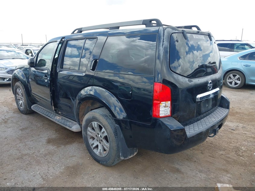 Vin: 5n1ar1nn8ac600314, lot: 46146840, nissan pathfinder se 20103