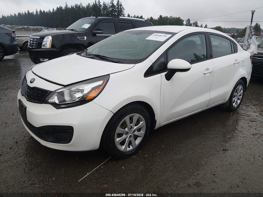 Vin: knadm4a31f6501083, lot: 46146851, kia rio lx 20152