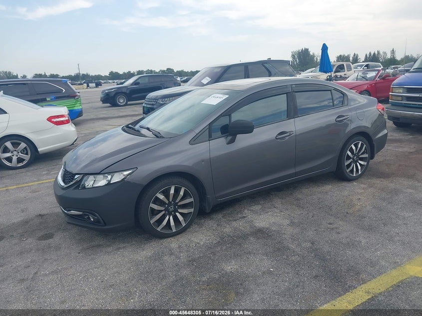 2015 Honda Civic Ex-L 19XFB2F92FE030879 photo 1