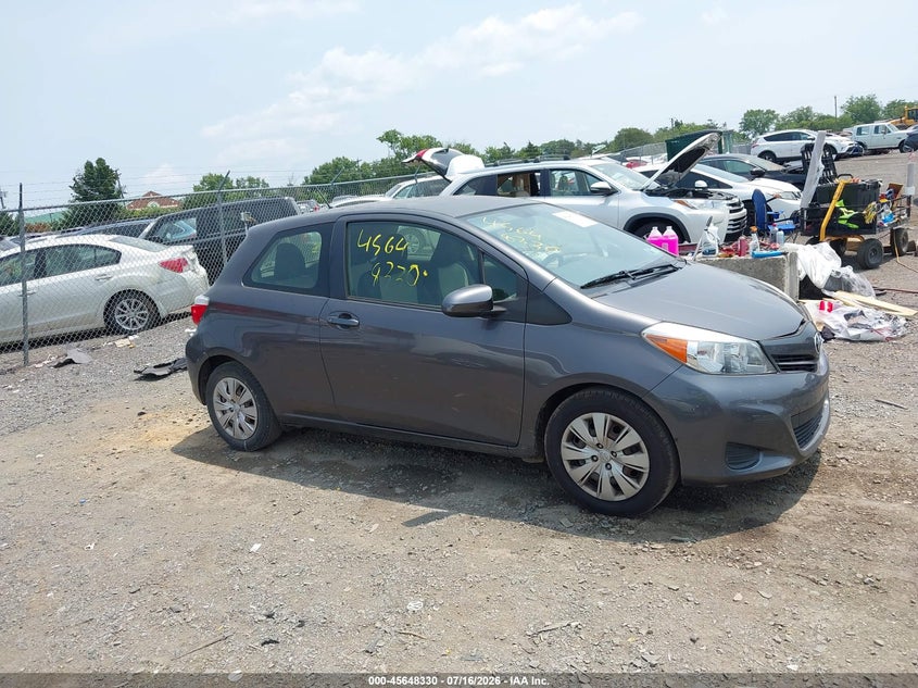 2012 Toyota Yaris Le VIN: JTDJTUD3XCD540038 Lot: 45648330