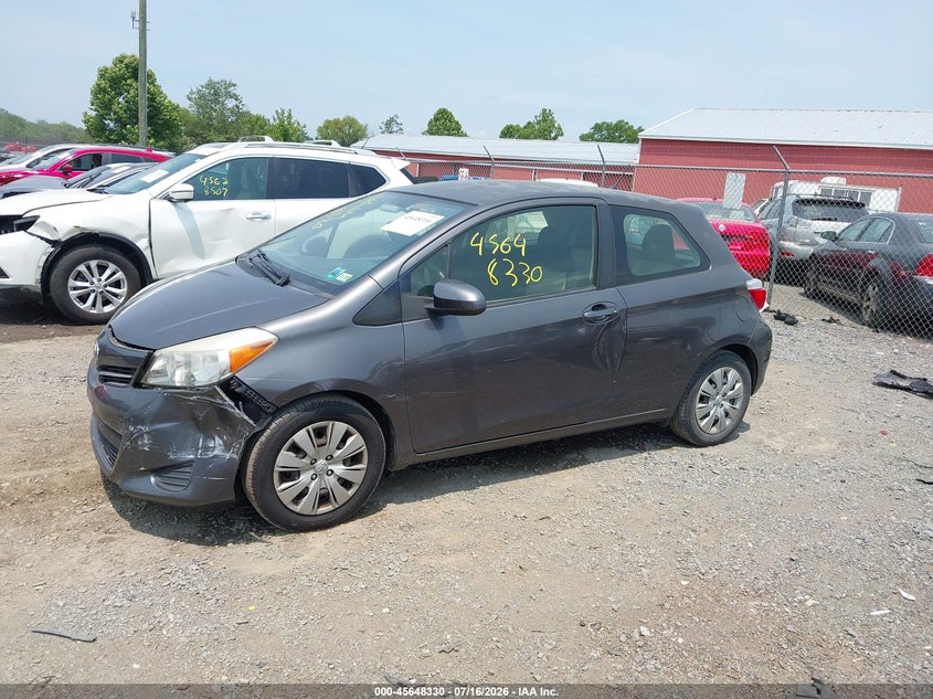2012 Toyota Yaris Le VIN: JTDJTUD3XCD540038 Lot: 45648330